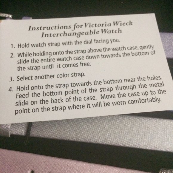 Victoria Wieck Beverly Hills Interchangeable Watch - Picture 3 of 3